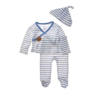 Quiltex Girls  Little Bear 2Pc Cardigan Set & Hat, White